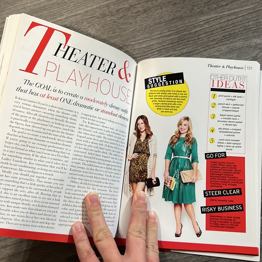 What to Wear, Where: The How-to Handbook for Any Style Situation Book - Picture 5 of 6